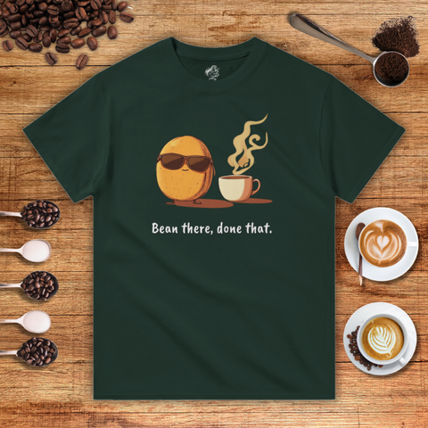 Bean there, done that Heavyweight Unisex T-shirt