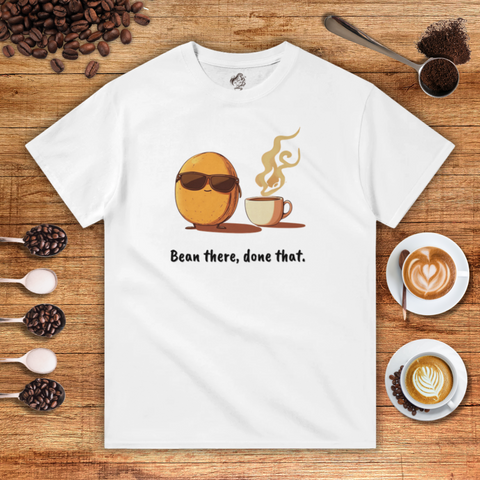 Bean there, done that Heavyweight Unisex T-shirt
