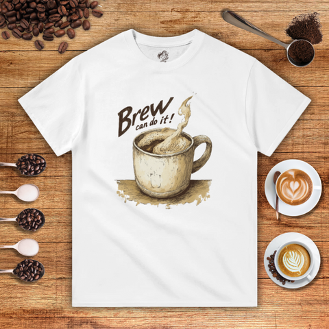 Brew Can Do It Heavyweight Unisex T-shirt