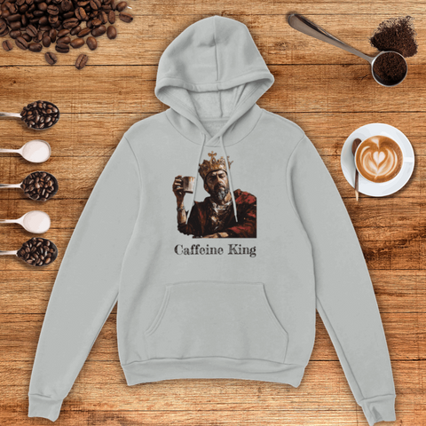 Caffeine King Unisex Pullover Hoodie