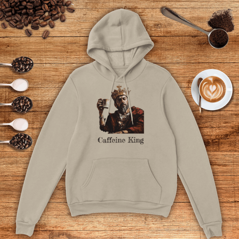 Caffeine King Unisex Pullover Hoodie