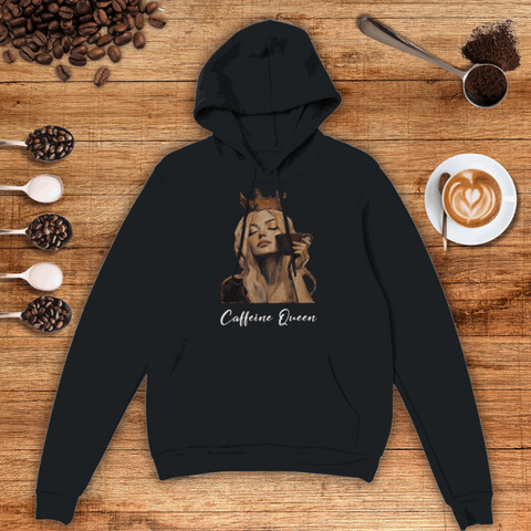 Caffeine Queen Unisex Pullover Hoodie