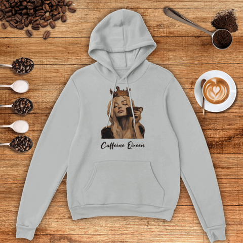 Caffeine Queen Unisex Pullover Hoodie