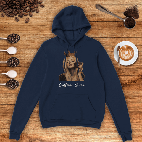Caffeine Queen Unisex Pullover Hoodie