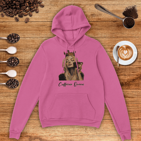 Caffeine Queen Unisex Pullover Hoodie