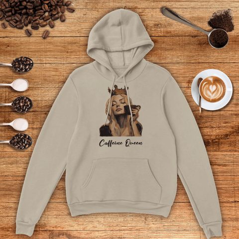 Caffeine Queen Unisex Pullover Hoodie