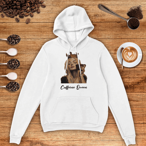 Caffeine Queen Unisex Pullover Hoodie