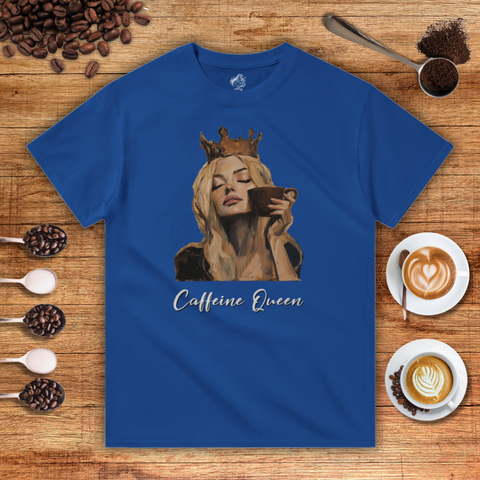 Caffeine Queen Heavyweight Unisex T-shirt