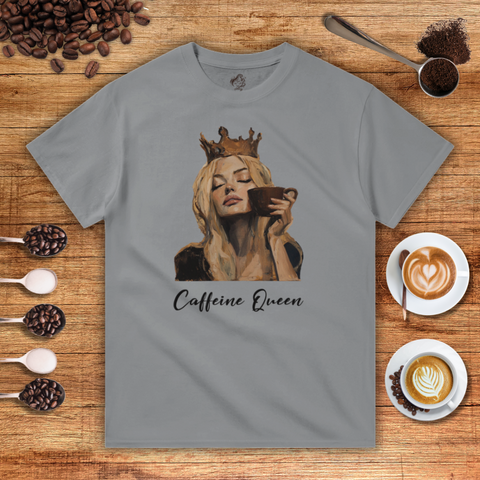 Caffeine Queen Heavyweight Unisex T-shirt