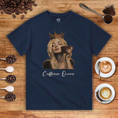 Caffeine Queen Heavyweight Unisex T-shirt