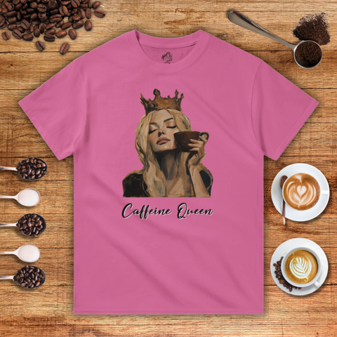 Caffeine Queen Heavyweight Unisex T-shirt