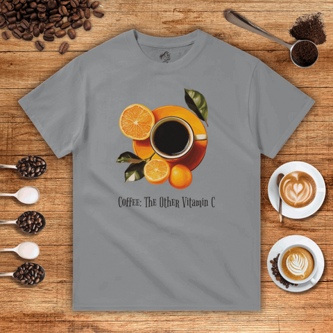 Coffee: The Other Vitamin C Heavyweight Unisex T-shirt