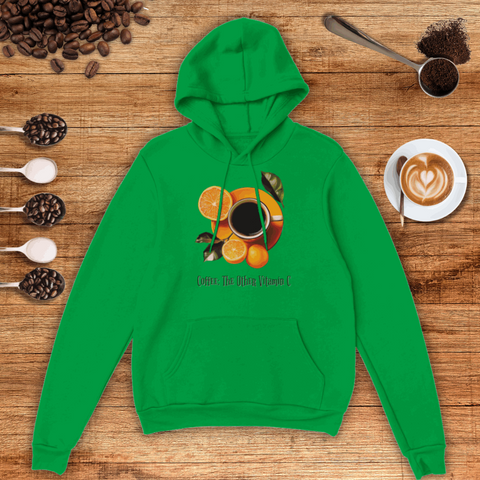 Coffee: The Other Vitamin C Unisex Pullover Hoodie