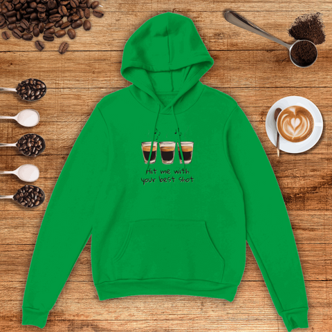 Hit Me With Your Best Shot Unisex Pullover Hoodie