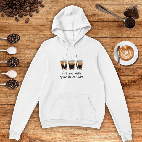 Hit Me With Your Best Shot Unisex Pullover Hoodie