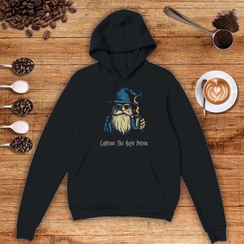 Caffeine: The Magic Potion Unisex Pullover Hoodie