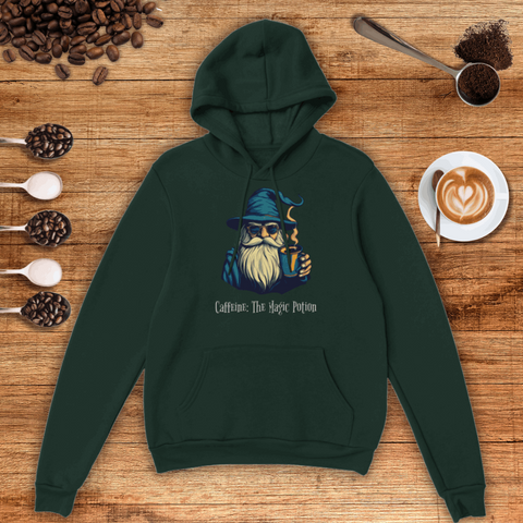 Caffeine: The Magic Potion Unisex Pullover Hoodie