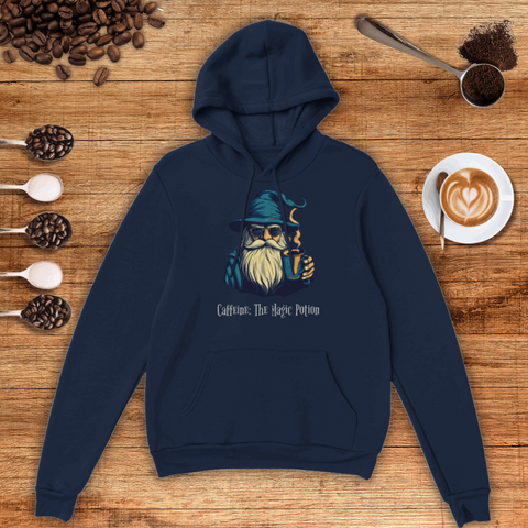 Caffeine: The Magic Potion Unisex Pullover Hoodie