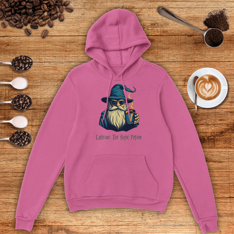 Caffeine: The Magic Potion Unisex Pullover Hoodie