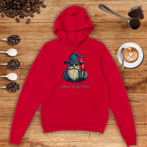Caffeine: The Magic Potion Unisex Pullover Hoodie