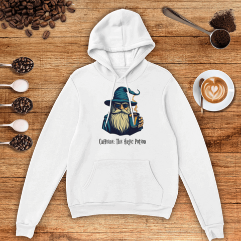 Caffeine: The Magic Potion Unisex Pullover Hoodie