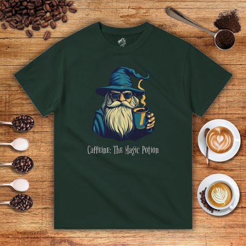 Caffeine: The Magic Potion Heavyweight Unisex T-shirt
