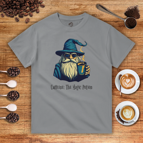 Caffeine: The Magic Potion Heavyweight Unisex T-shirt