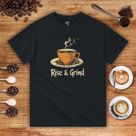 Rise & Grind Heavyweight Unisex T-shirt