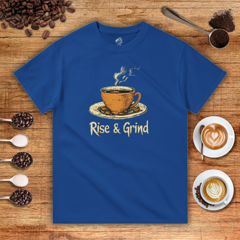 Rise & Grind Heavyweight Unisex T-shirt
