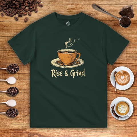 Rise & Grind Heavyweight Unisex T-shirt