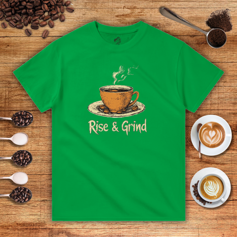 Rise & Grind Heavyweight Unisex T-shirt