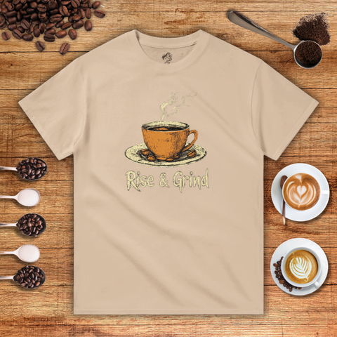 Rise & Grind Heavyweight Unisex T-shirt