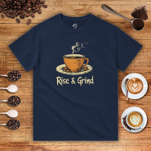 Rise & Grind Heavyweight Unisex T-shirt