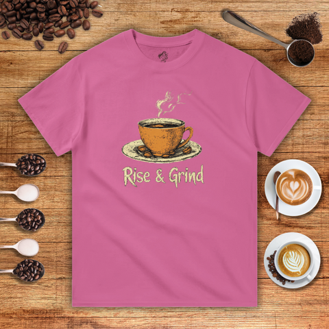Rise & Grind Heavyweight Unisex T-shirt
