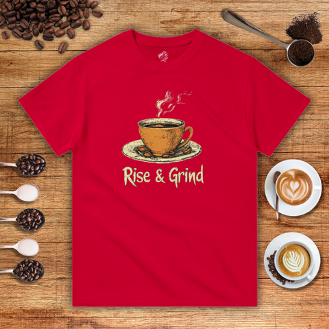 Rise & Grind Heavyweight Unisex T-shirt